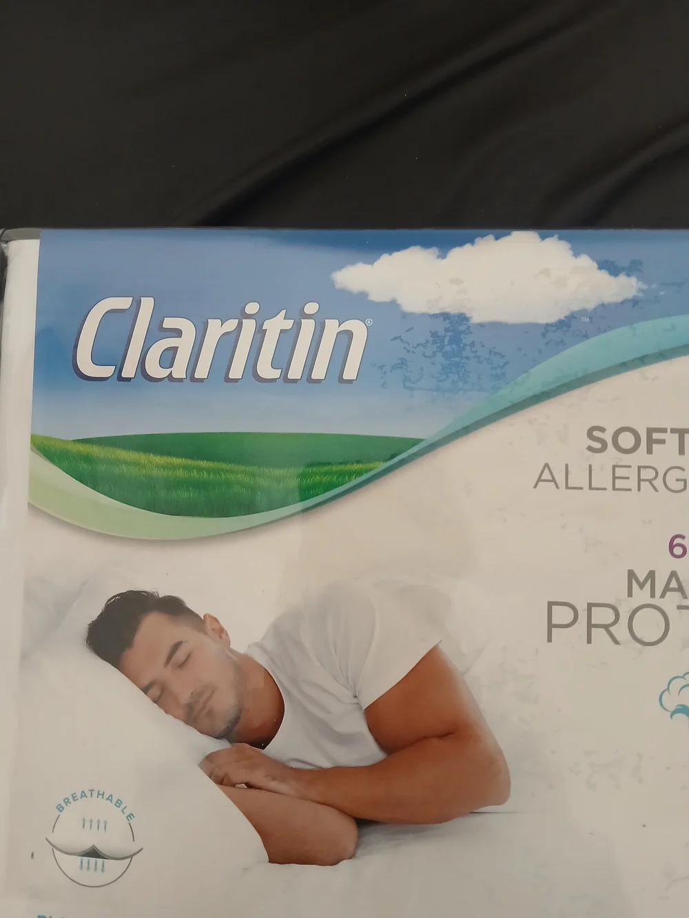 Soft Cotton Allergen Barrier Twin Mattress Protector - White